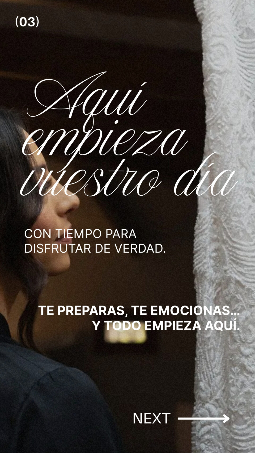 Os ACOMPAÑAMOS en cada paso Desde la primera idea hasta el último momento (2)